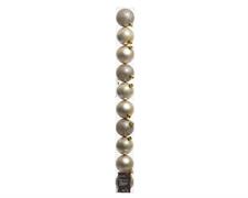 PALLINE DI NATALE PERLA ASSORTITE 6 CM CONFEZIONE 10 PZ