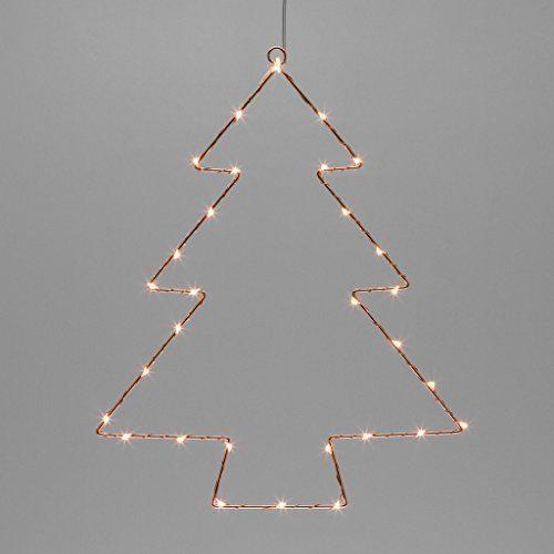 ALBERO NATALE TEALIO FILO RAME 30MICROLED CLASSIC 1.5MM LUCE FIS