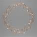 GHIRLANDA CORONA TELAIO FILO RAME 20MICROLED CLASSIC 1.5MM LUCE