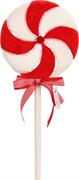 LECCA LECCA IN TESSUTO BIANCO ROSSO 60 CM