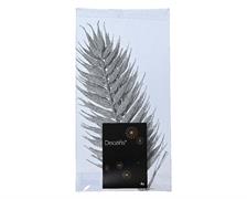 FOGLIA GLITTER ARGENTO 4 PZ