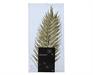 FOGLIA GLITTER ORO CHIARO 4 PZ H.42X15 CM