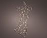 STELLA CADENTE LUMINOSA IN PVC 100 LED BIANCO CALDO 28X48CM