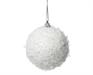 PALLINA DI NATALE IN FOAM INNEVATA 8 CM