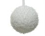 PALLINA DI NATALE IN FOAM INNEVATA 8 CM