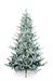 ALBERO DI NATALE INNEVATO 240 CM ABETE CORTINA