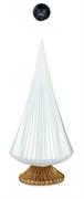 ALBERO PLISSE' BIANCO H.33 CM