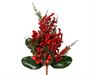 RAMETTO CON BACCHE ROSSE H.50 CM