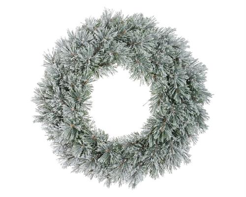 GHIRLANDA FUORIPORTA INNEVATO CASHMERE D.63 X H.10 CM
