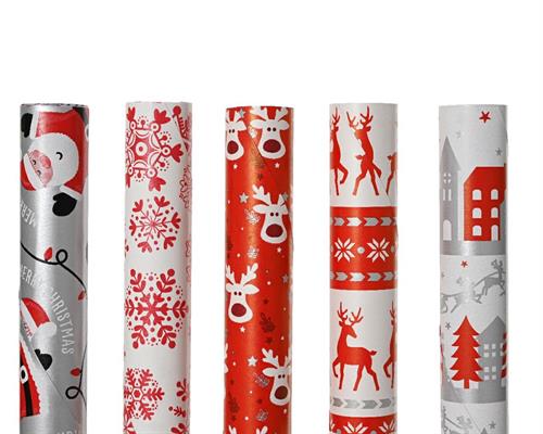 ROTOLO CARTA DA REGALO NATALIZIA 70X200 CM