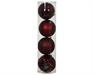 PALLINE DI NATALE BORDEAUX GLITTER / OPACO / LUCIDO /FANTASIA 4