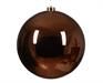 PALLINA DI NATALE MARRONE ESPRESSO 20 CM