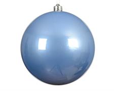 PALLINA DI NATALE AZZURRO CIELO 14 CM