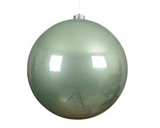 PALLINA DI NATALE VERDE MENTA 20 CM
