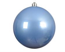 PALLINA DI NATALE AZZURRO CIELO 20 CM