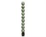 PALLINE DI NATALE VERDE MENTA OPACHE GLITTER LUCIDE 10PZ 6CM