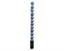 PALLINE DI NATALE AZZURRO CIELO OPACHE GLITTER LUCIDE 14PZ 3CM