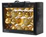 PALLINE DI NATALE ORO CHIARO ASSORTITE 42 PZ 7 CM