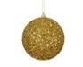 PALLINA DI NATALE IN SCHIUMA ORO 10 CM