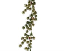 GHIRLANDA NATALIZIA GLITTERATA 11X15X180 CM