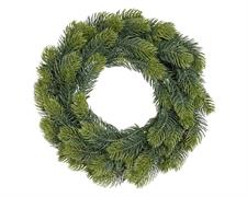 GHIRLANDA FUORIPORTA NATALIZIA VERDE 50 CM WINNIPEG