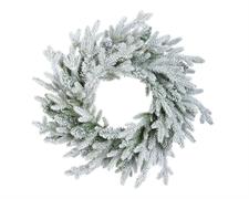 GHIRLANDA FUORIPORTA INNEVATA NORWAY D.50 X H. 10 CM