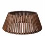 COPRIBASE PER ALBERO DI NATALE IN LEGNO MARRONE D. 70 X H. 28 CM