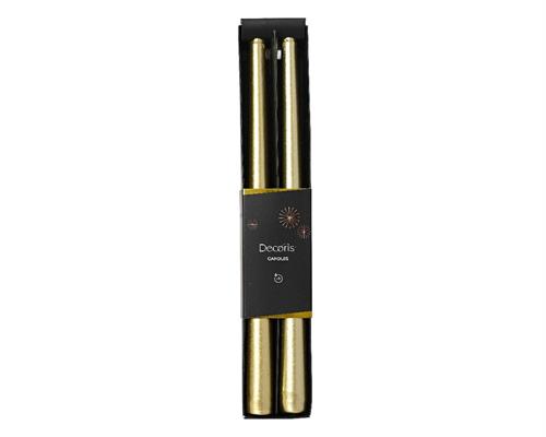 CANDELA ORO 30 CM 2 PZ