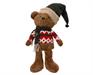 ORSETTO CON PULLOVER NATALIZIO SCIARPA E CAPPELLO H.39 CM