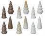 ALBERO IN PORCELLANA LUCIDA H.15,6 CM 1 PZ ASSORTITO