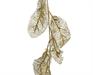 GHIRLANDA DI FOGLIE ORO IN POLIESTERE 190 CM