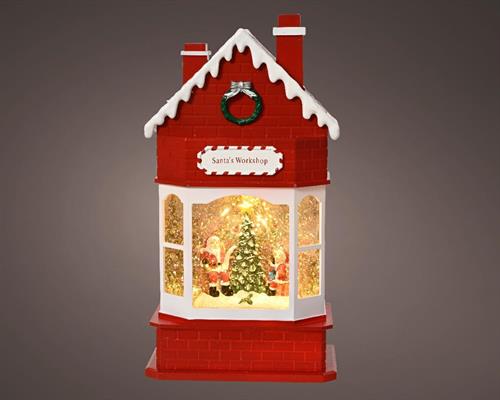 LABORATORIO DI BABBO NATALE CON LED E MOVIMENTO