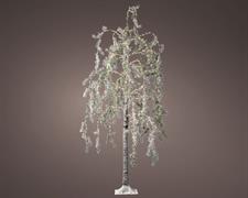 ALBERO LUMINOSO 600 LED BIANCO CALDO H 180 CM