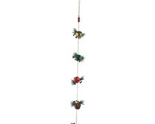 PENDENTE DI CAMPANELLE NATALIZIE 12X7X4 CM