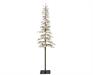 ALBERO DI NATALE 210 CM SNOWY ALPINE 200 MICROLED BIANCO CALDO