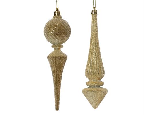 PENDENTE IN POLISTIROLO ORO 19,5X4,8 CM 1 PZ ASSORTITO
