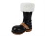 DECORAZIONE STIVALE DI BABBO NATALE CON FIBBIA H.40X31X12 CM