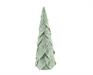 ALBERO DI NATALE DI FOGLIE VERDE GLITTER H.34X11 CM