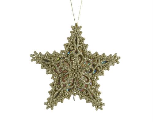 PENDENTE STELLA ORO 12,5X13X1 CM