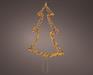 ALBERO DI NATALE IN VIMINI LUMINOSO 200 MICROLED CLASSIC H.97X66