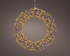 GHIRLANDA DI MICOLED LUCE CALDA CLASSICA 500 LED 38X38X7 CM