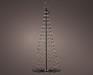 ALBERO LED BASE IN FERRO 265 LED MULTICOLOR H.180X80CM