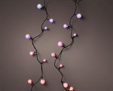 LUCI DI NATALE CHERRY LED RGB CAMBIO COLORE 120 LED 9 MT