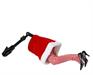 GAMBE MAMMA NATALE IN MOVIMENTO PER ALBERO H.49X17X13 CM