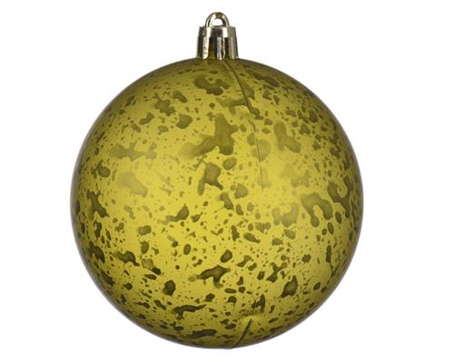 PALLINA DI NATALE VERDE OLIVA 8 CM