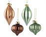 PENDENTE NATALIZIO IN VETRO COLORE ASSORTITO 6 CM 1 PZ