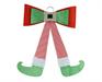 FIOCCO NATALIZIO IN POLIESTERE GAMBE ELFO 70X49 CM