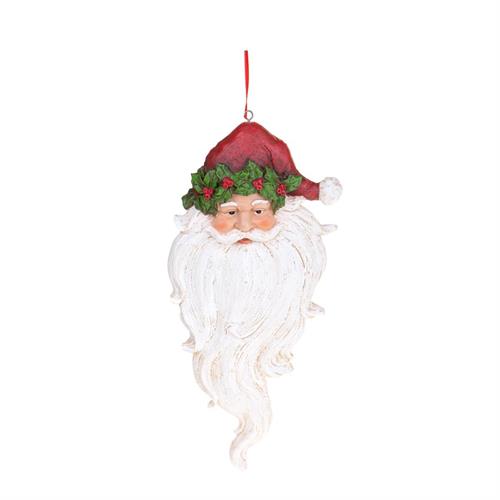 TESTA BABBO NATALE DA APPENDERE 42 CM
