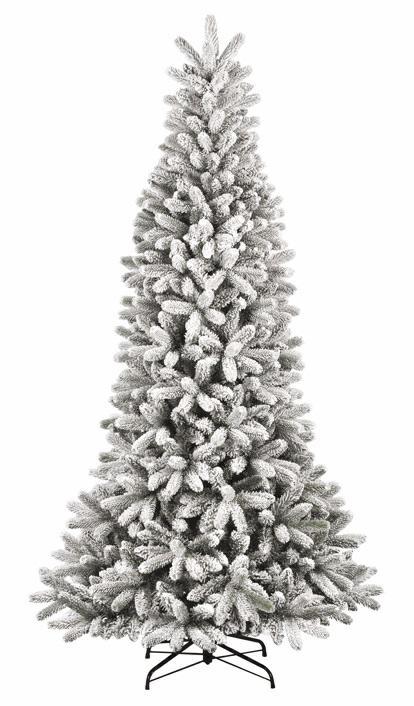 ALBERO DI NATALE INNEVATO 270 CM MONTECARLO