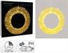 CORONA DI NATALE 1440 LED BIANCO CALDO Ø 50 CM